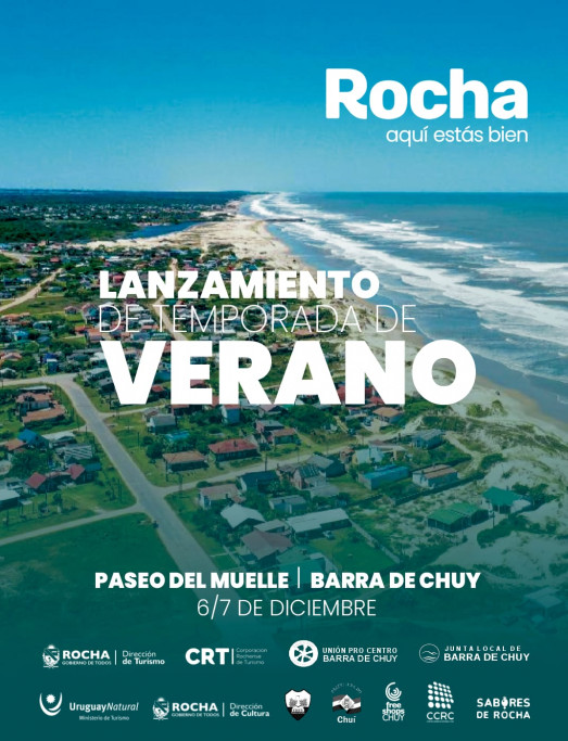 Lanzamiento de Temporada Barra del Chuy 2025- 2026