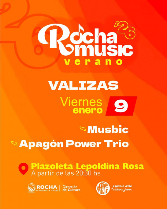 Rocha Music 2026 en Valizas