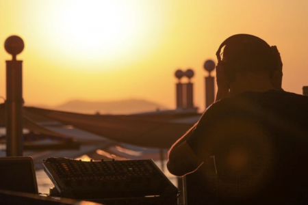 Sunset en Yaros en La Pedrera