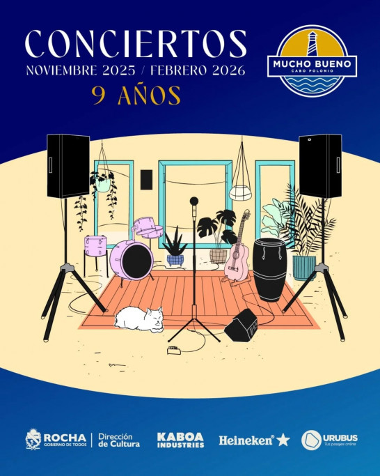 Conciertos en MuchoBueno Cabo Polonio