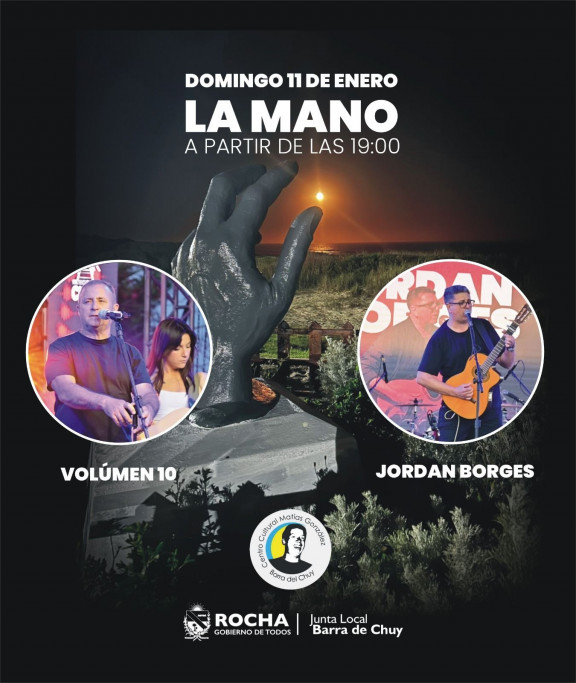 Música en vivo en “La Mano” Puimayen – Barra del Chuy