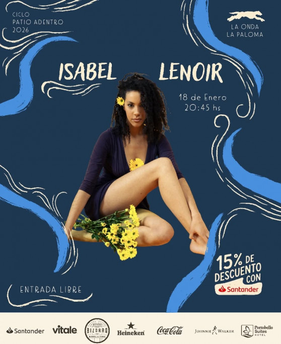 Ciclo Patio Adentro 2026 con Isabel Lenoir