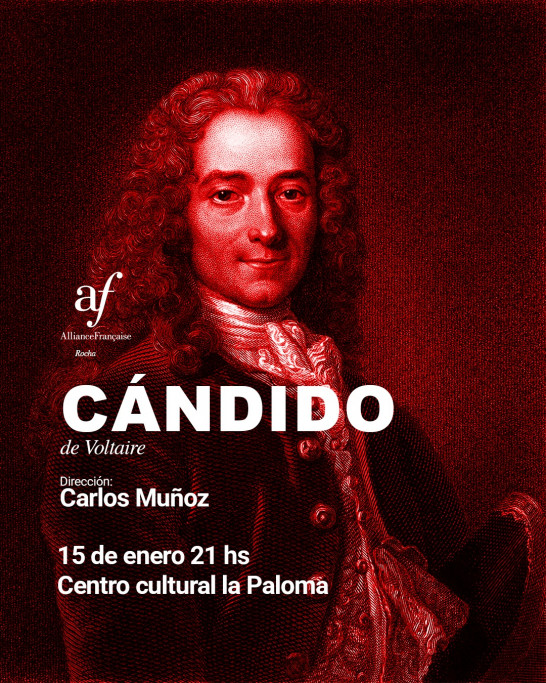 Cándido, obra de Voltaire en el Centro Cultural Nacional La Paloma
