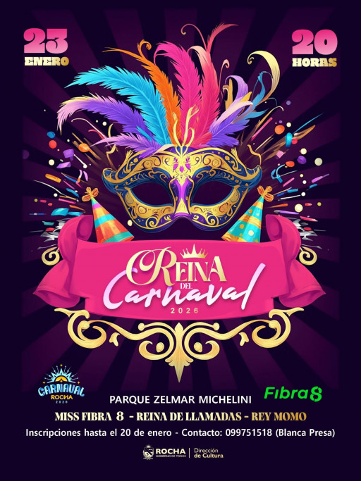 Elección de Reyes del Carnaval 2026 en Rocha