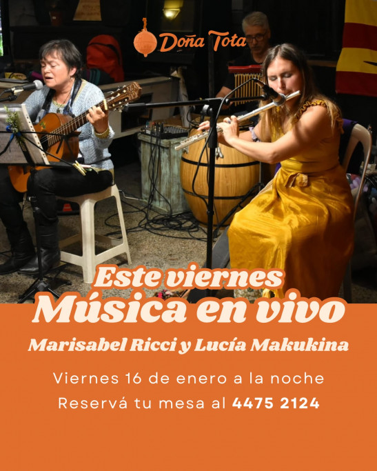 Música en vivo en Restaurante Doña Tota - Aguas Dulces