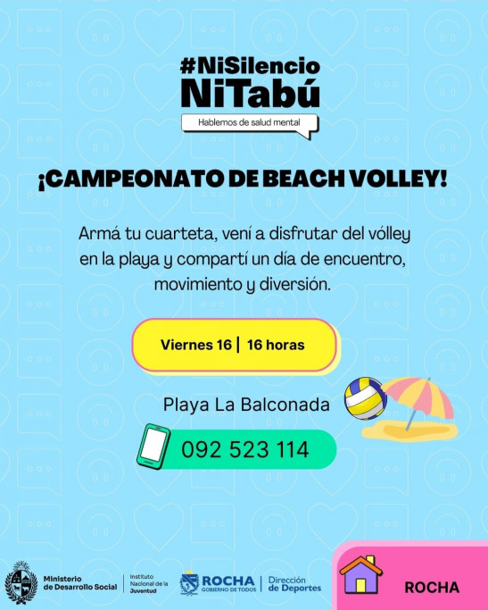 Campeonato de Beach Volley en La Paloma