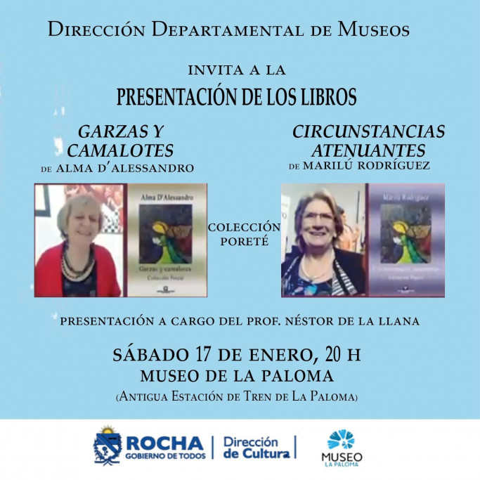 Presentación de libros en el Museo de La Paloma