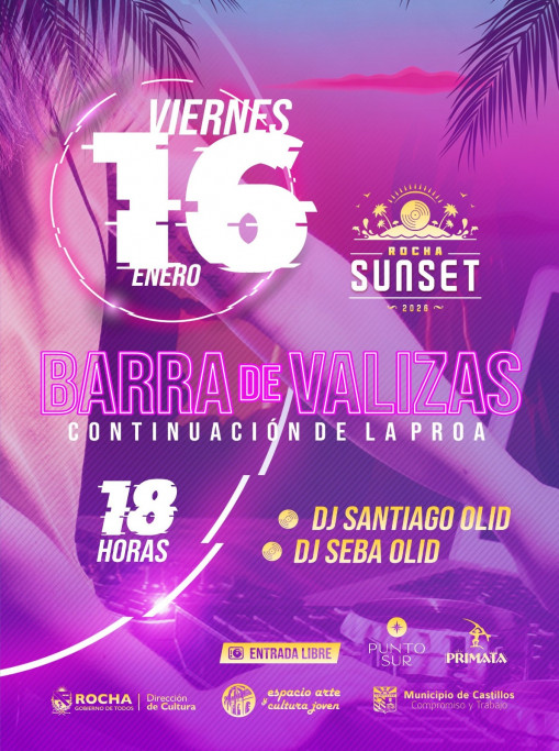 Rocha Sunset 2026 en Barra de Valizas