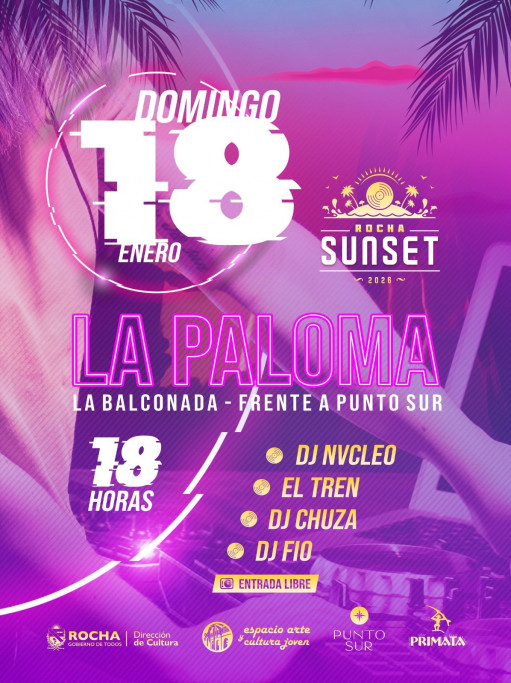 Rocha Sunset 2026 en La Paloma