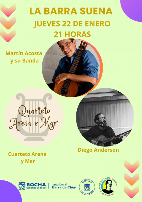 La Barra Suena: música en vivo en Barra del Chuy