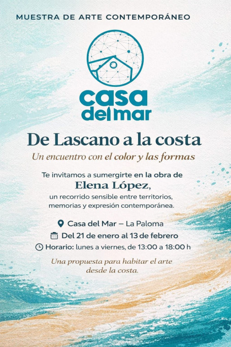 Muestra de Arte Contemporáneo “De Lascano a la Costa” en La Paloma