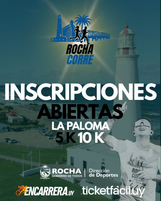 6ta Etapa Rocha Corre 5K y 10K - La Paloma