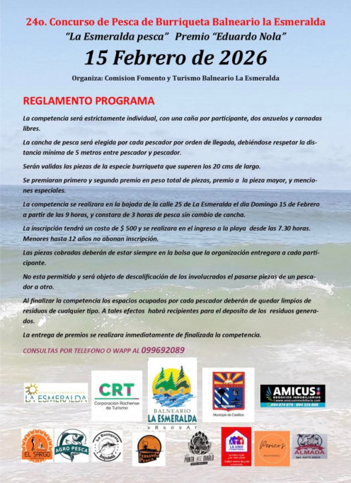24° Concurso de Pesca de Burriqueta en La Esmeralda