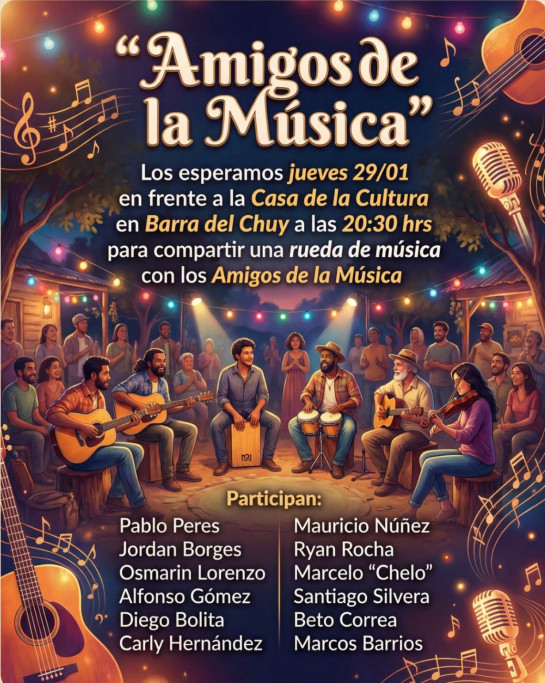 Amigos de la Música en Barra del Chuy