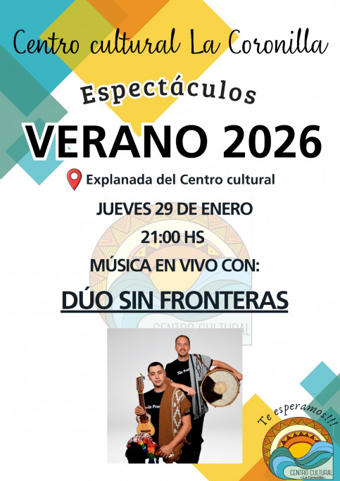 Música en Vivo: Dúo Sin Fronteras en La Coronilla