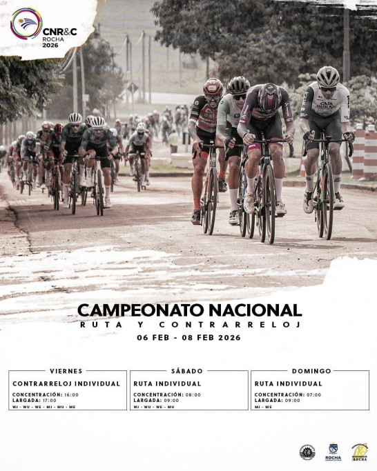 Campeonato Nacional de Ruta y Contrarreloj 2026 en Rocha
