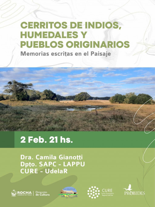 Cerritos de Indios, Humedales y Pueblos Originarios en La Paloma