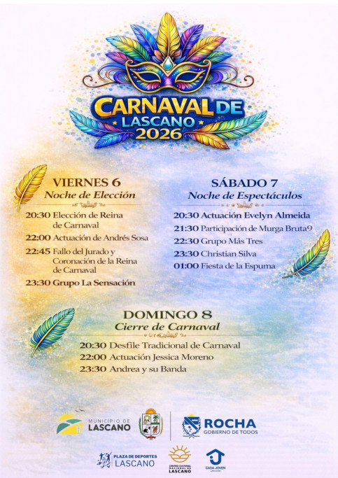 Carnaval de Lascano 2026