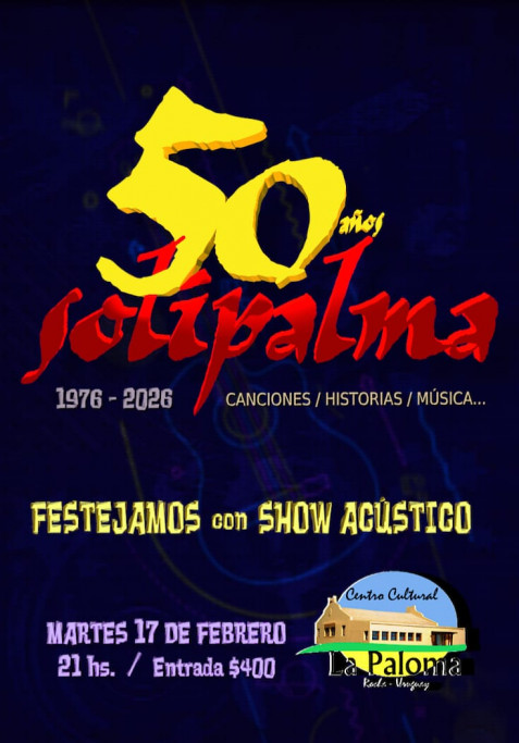 "50 Años Solipalma" 1976-2026 en La Paloma