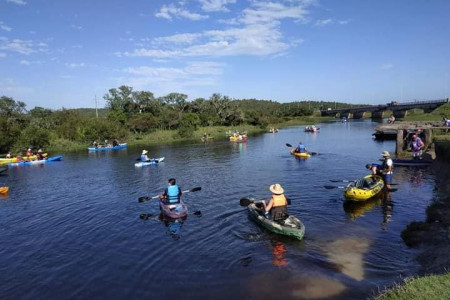 6° Travesía a Remo Arroyo San Miguel en 18 de Julio