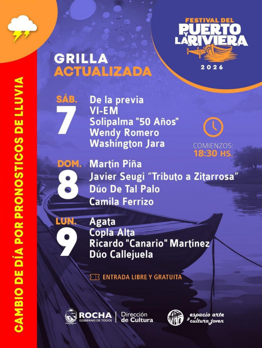 Festival del Puerto y La Riviera 2026 