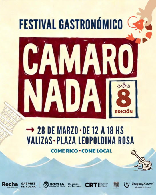 8ª Edición Festival Gastronómico Camaronada en Barra de Valizas