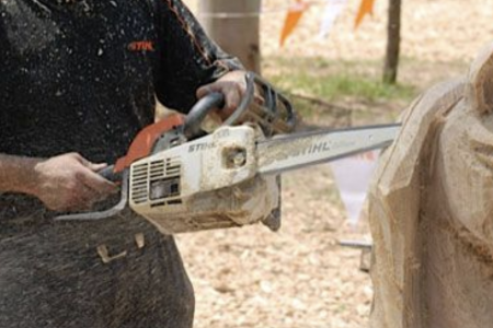 Encuentro de Arte en Motosierra en La Paloma