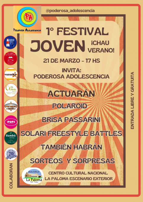 1° Festival Joven en La Paloma