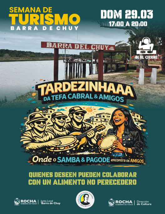 Tarde musical en Muelle de la Barra de Chuy