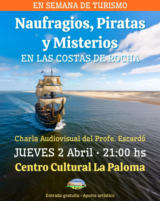 Naufragios, piratas y misterios en las costas de Rocha en La Paloma