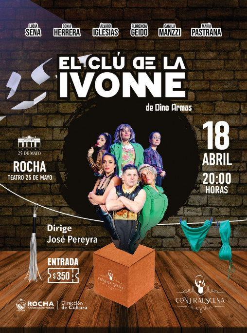 Teatro El Clú de la Ivonne en Rocha