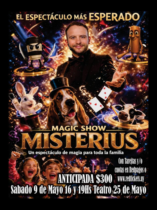 Magic Show Misterius en Rocha