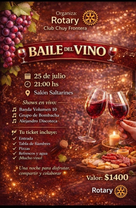Baile del Vino 2026 en Chuy