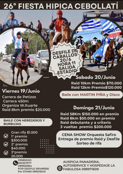 26° Fiesta Hípica Cebollatí