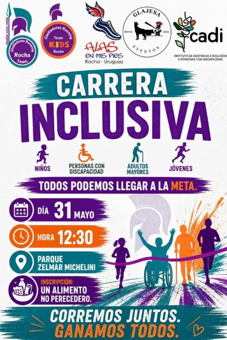 Carrera Inclusiva en Rocha