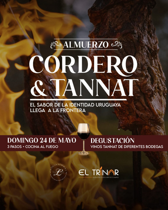 Cordero & Tannat almuerzo en El Trinar Eventos
