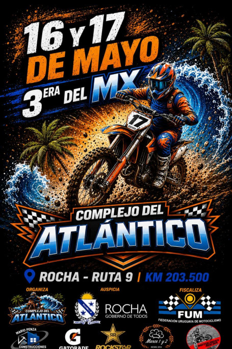 "3era del MX" Motocross en Rocha