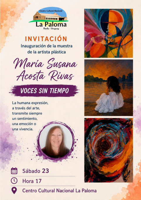 Inauguración de la muestra “Voces sin Tiempo” en La Paloma