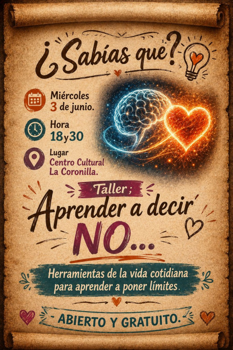 Aprender a decir No… en La Coronilla