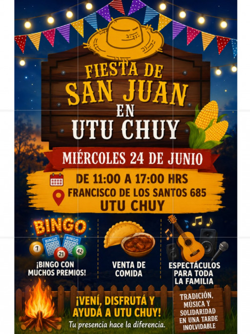 Fiesta de San Juan en Chuy