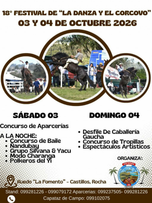 18° Festival de “La Danza y el Corcovo” en Castillos
