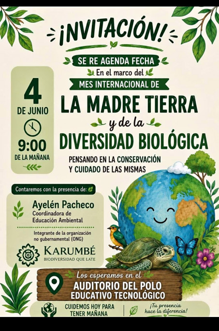 Mes Internacional de la Madre Tierra y de la Diversidad Biológica en Chuy