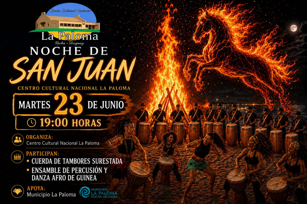 Noche de San Juan en La Paloma