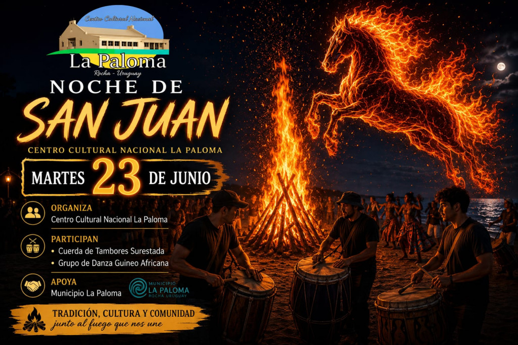 Noche de San Juan en La Paloma