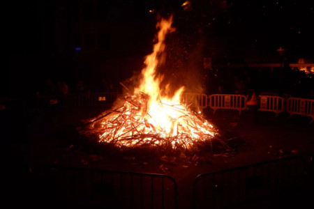 Noche de San Juan en La Paloma