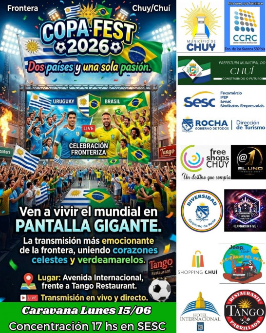 Copa Fest 2026: Dos países y una sola pasión