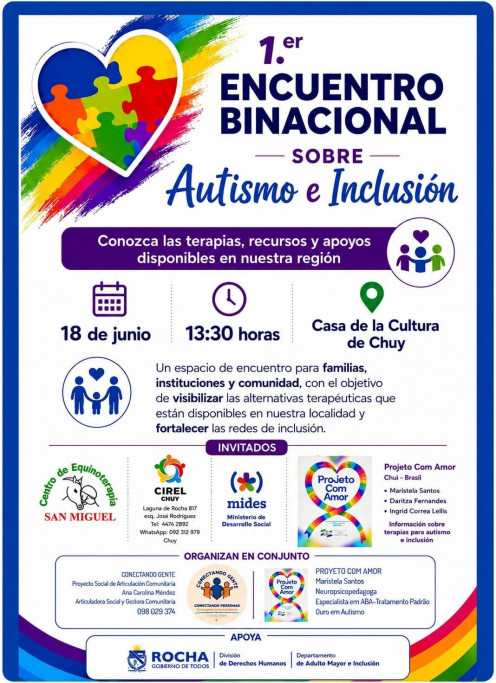 1er. Encuentro Binacional sobre Autismo e Inclusión en Chuy