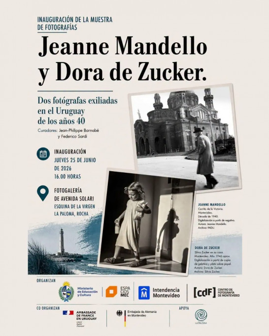 Inauguración de la muestra fotográfica Jeanne Mandello y Dora de Zucker – La Paloma