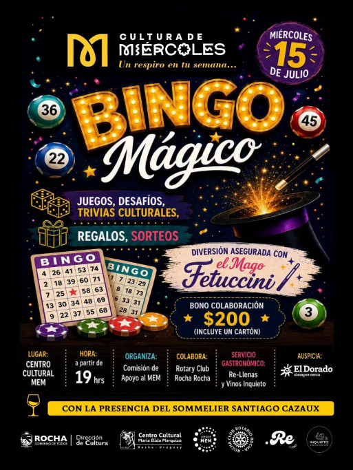 Bingo Mágico – Rocha