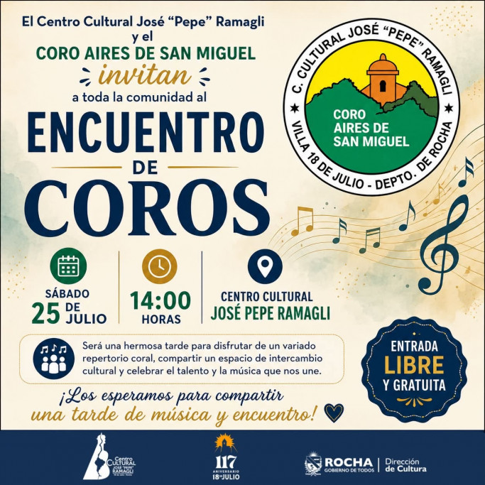 Encuentro de Coros – Villa 18 de Julio